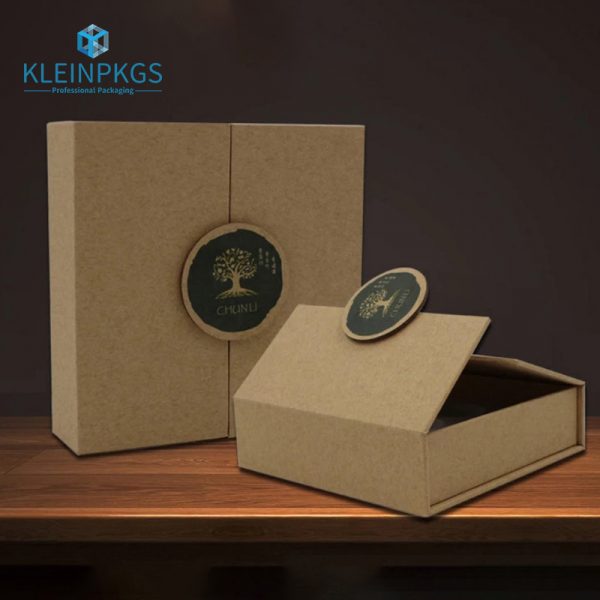Collapsible Brown Kraft Paper Box