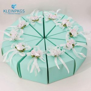 wedding cake favour boxes
