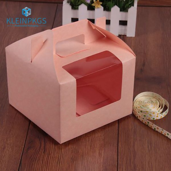 25 cm white cake box