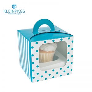 pink blue cake box