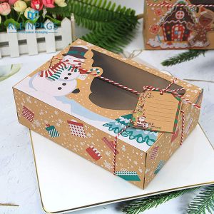 disposable rectangle plastic cake clear boxes