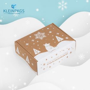 corrugated cardboard box without lid
