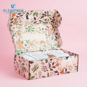 corrugated paper box thank you