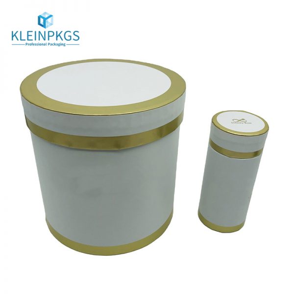 Round Rigid Box Packaging For Perfume Bottles