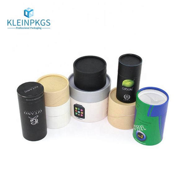 Round Tube Cylinder Cardboard Cbd Oil Box