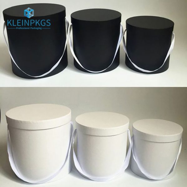 Round Rigid Box Packaging For Perfume Bottles