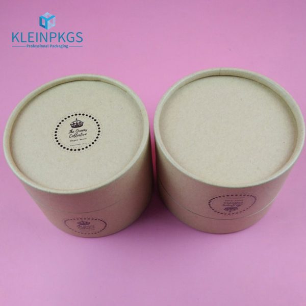 Cylinder Gift Box With Ribbon