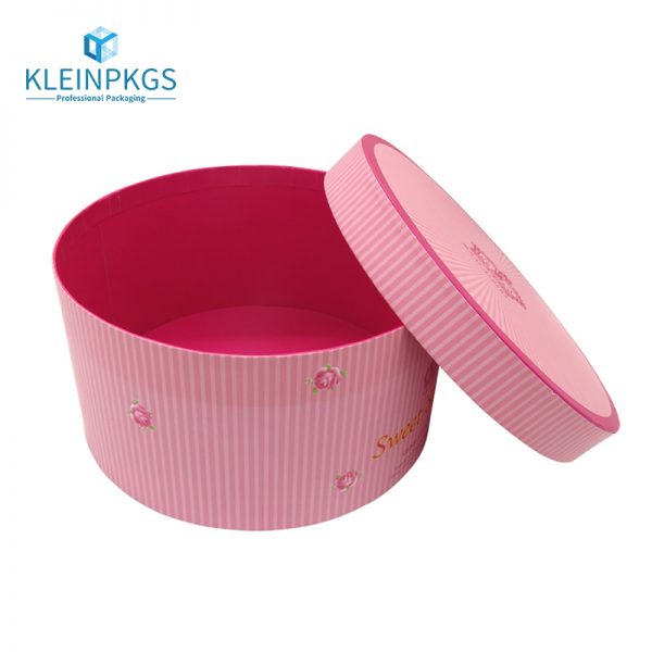 Pu Leather Tube Round Gift Box