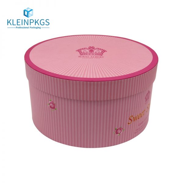 premium quality round flower box