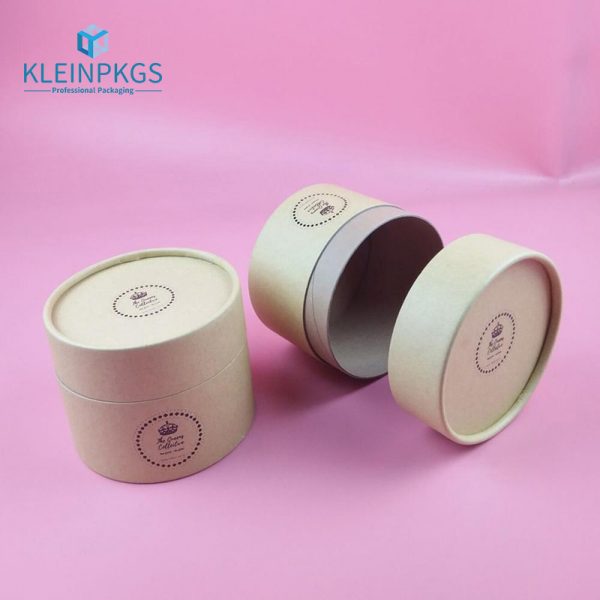 Cylinder Gift Box With Ribbon