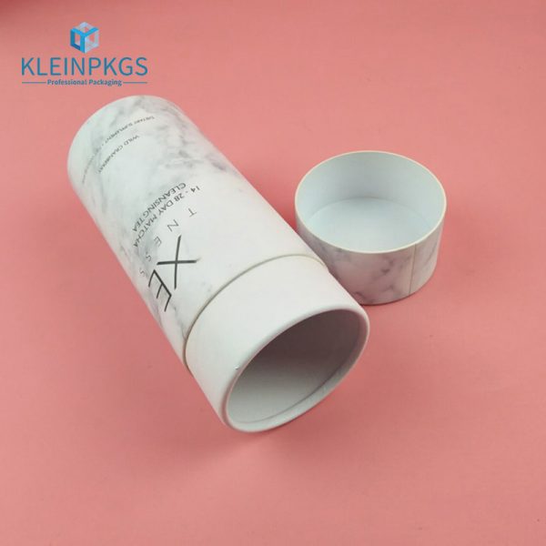 round plain paper box