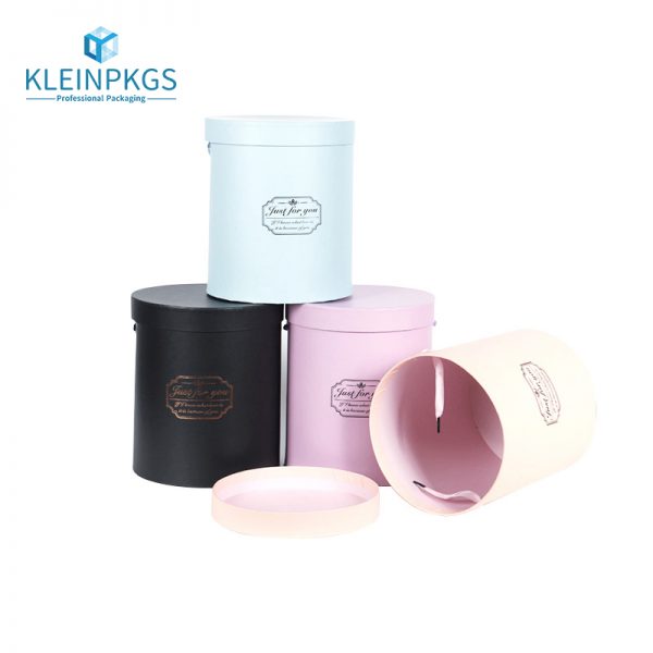 round boxes for flower arrangements