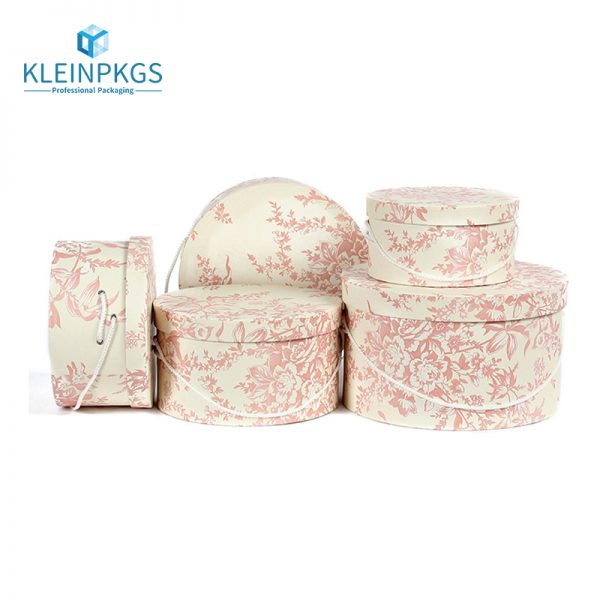 Packaging Paper Round Box Jewelry
