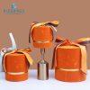 small cylinder box with ribbon
