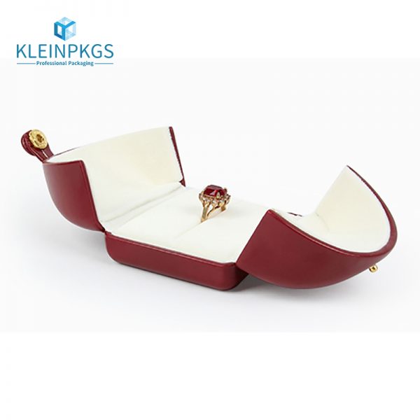 White Velvet Jewelry Box