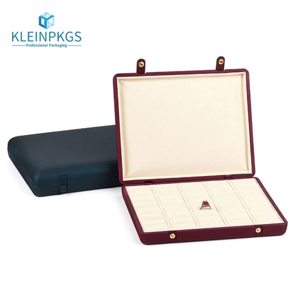 Customized Jewelry Box Logo and Set Luxury
