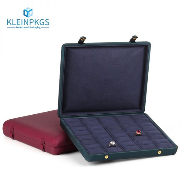 Customized Jewelry Box Logo and Set Luxury