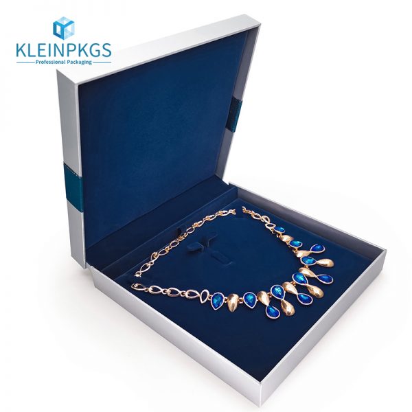 White Custom Slide Jewlery Boxes
