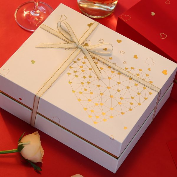 Gift Box Set With Ribbon