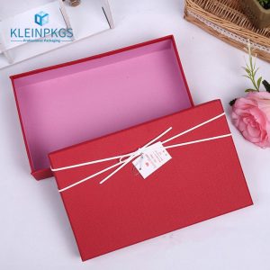 Custom Lid and Base Gift Box Size