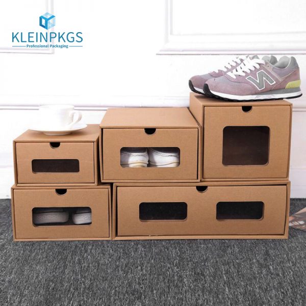 Packabe Pull Drawer Shoes Storage Box