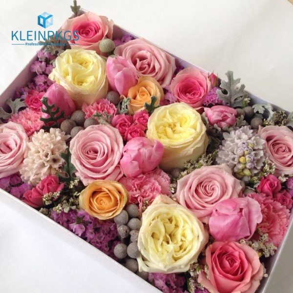 Gold Flower Box