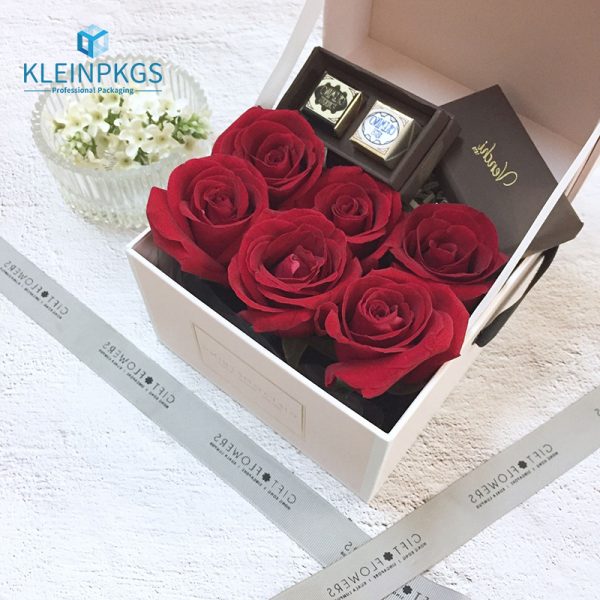 Box for Flowers Sizes : l 25 cm