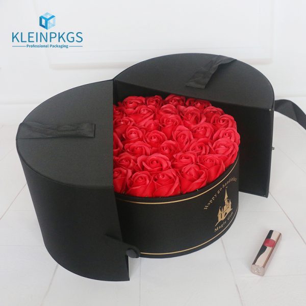Unfade Flower Rose Jewelry Box with Surprise 100 Lan