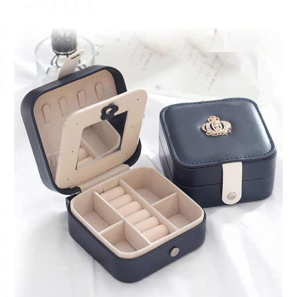 Wooden Box Pu Leather