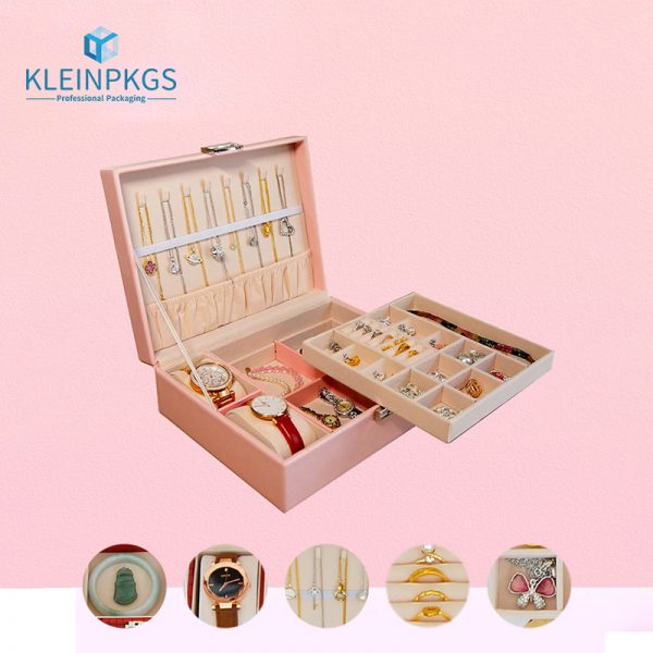 Leather Pu Jewelry Box