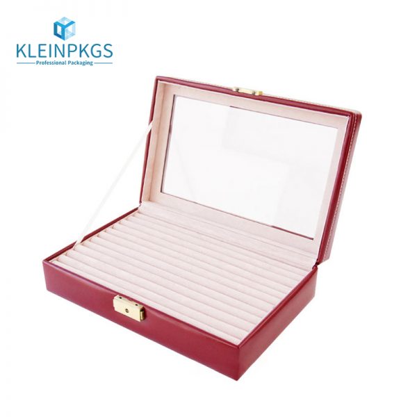 Pu Leather Jewellery Box Portable