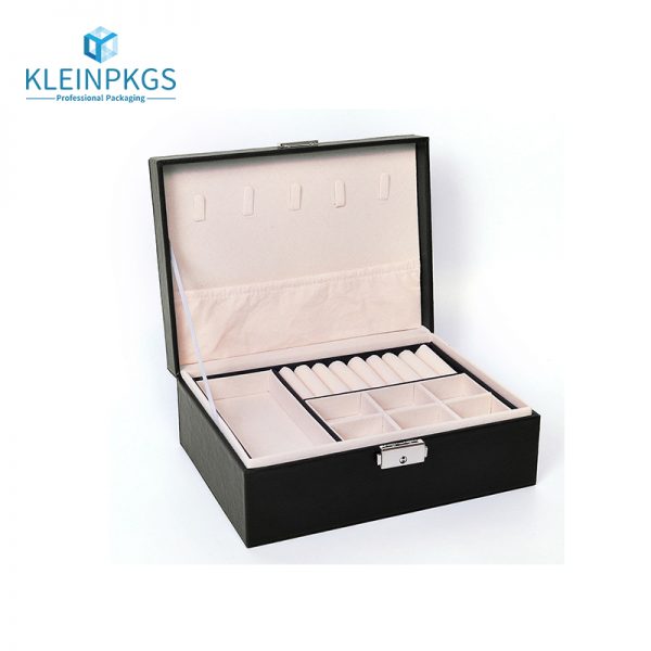 Pu Leather Mdf Jewerly Box