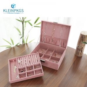 Jewellery Box Custom Logo Pu Leather Colour