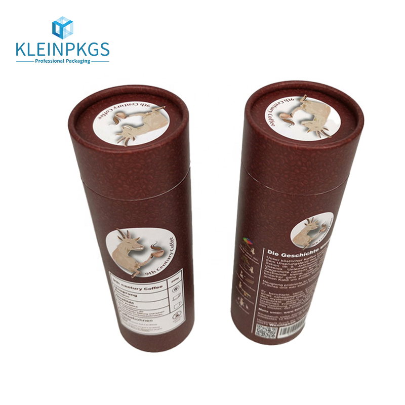 Kraft Paper Tea Tube Box - kleinpkgs