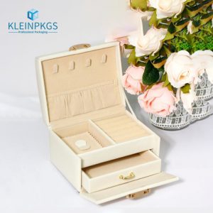 Luxury Leather Ring Box