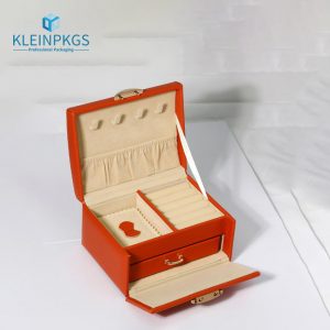 Luxury Leather Ring Box