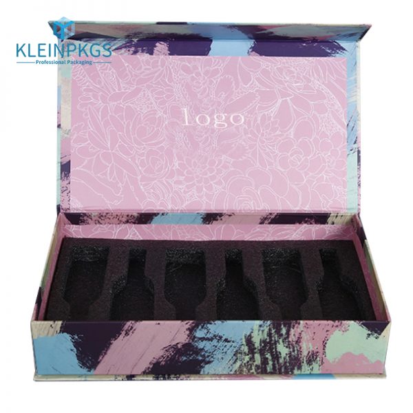 Gold Box Vendor Pink Packaging Eyelash Boxes