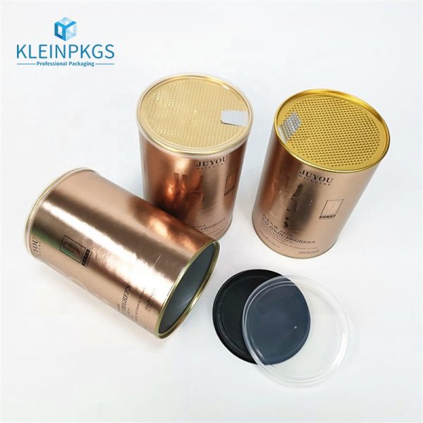 Cylinder Packaging Clear Plastic Box