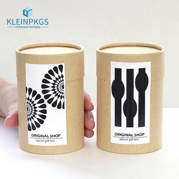 Cylinder Clear Packaging Box