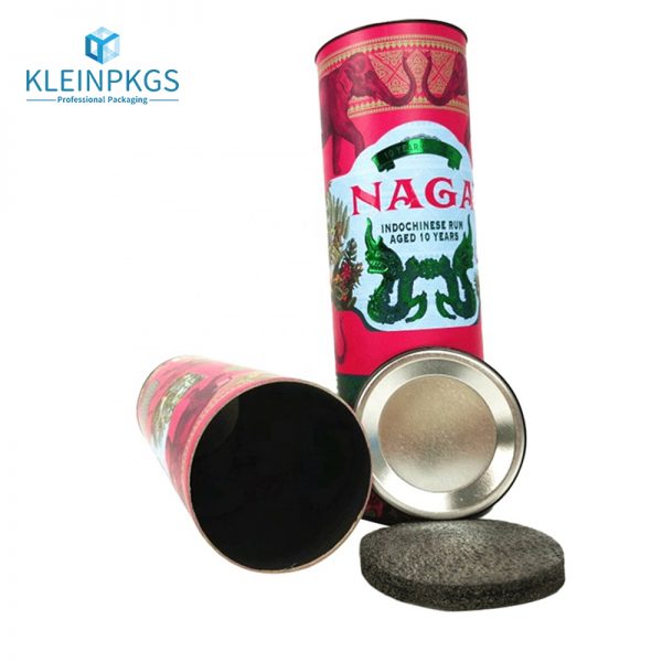 Rose Cylinder Box with Pearl Handle