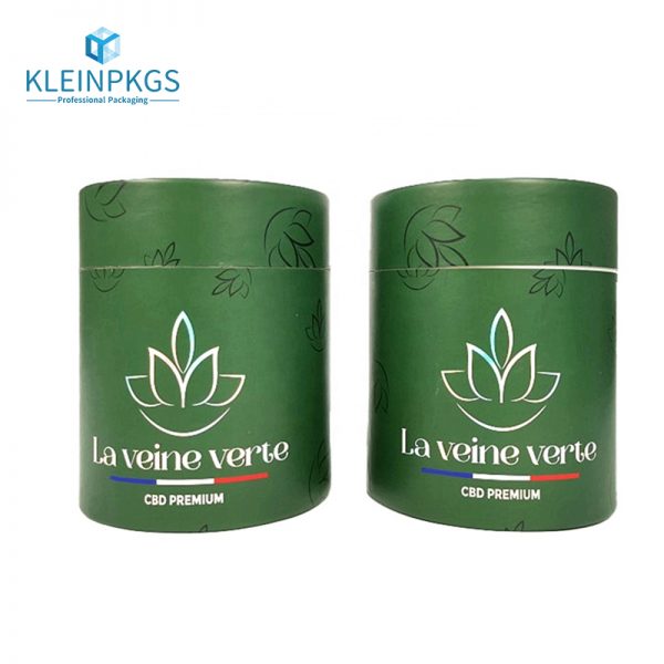 Luxury Cylinder Metal Box Tea 40g