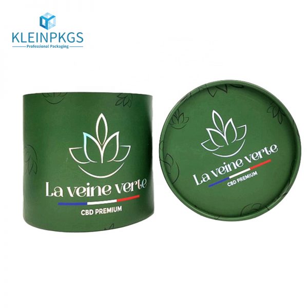 Luxury Cylinder Metal Box Tea 40g