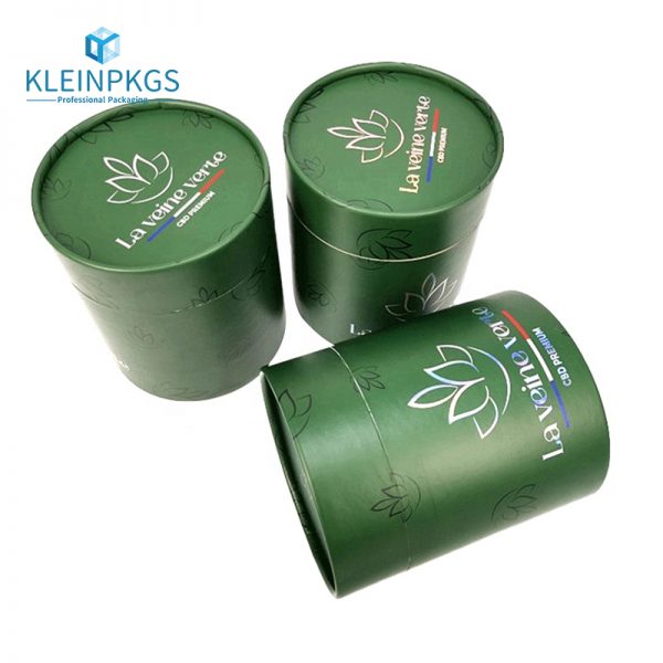 Luxury Cylinder Metal Box Tea 40g
