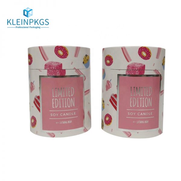 ECO Friendly Tube Cylinder Box Packaging Chapstick