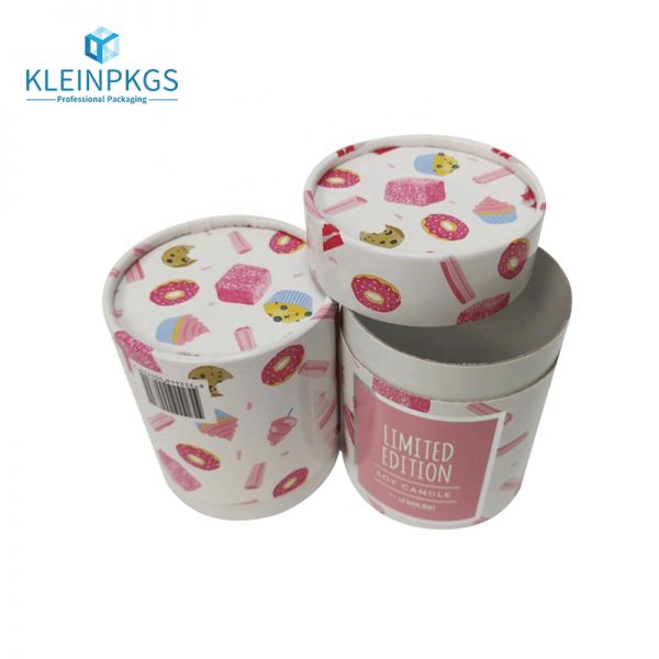 ECO Friendly Tube Cylinder Box Packaging Chapstick