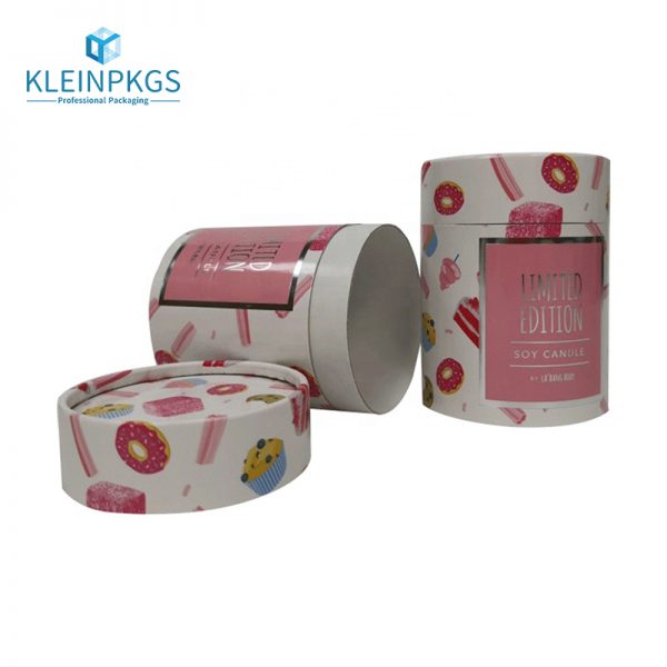 ECO Friendly Tube Cylinder Box Packaging Chapstick
