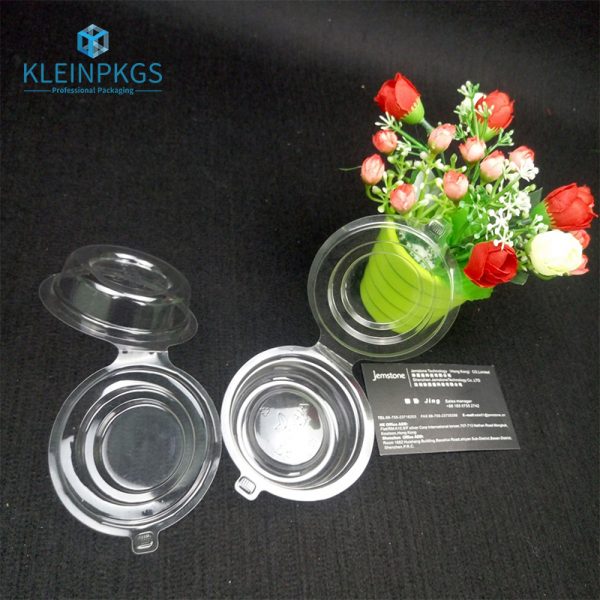 Transparent Display Jewelry Box Round