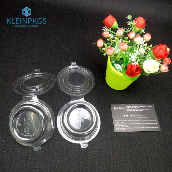 Transparent Display Jewelry Box Round