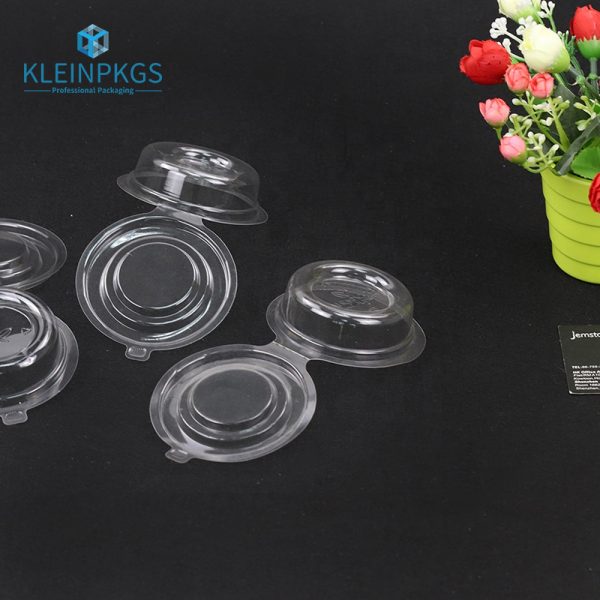 Transparent Display Jewelry Box Round