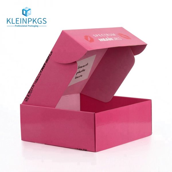 Pink Corrugated Boxes